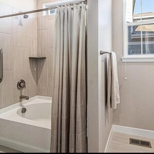 DKNY Twine Shower Curtain Linen Colorway